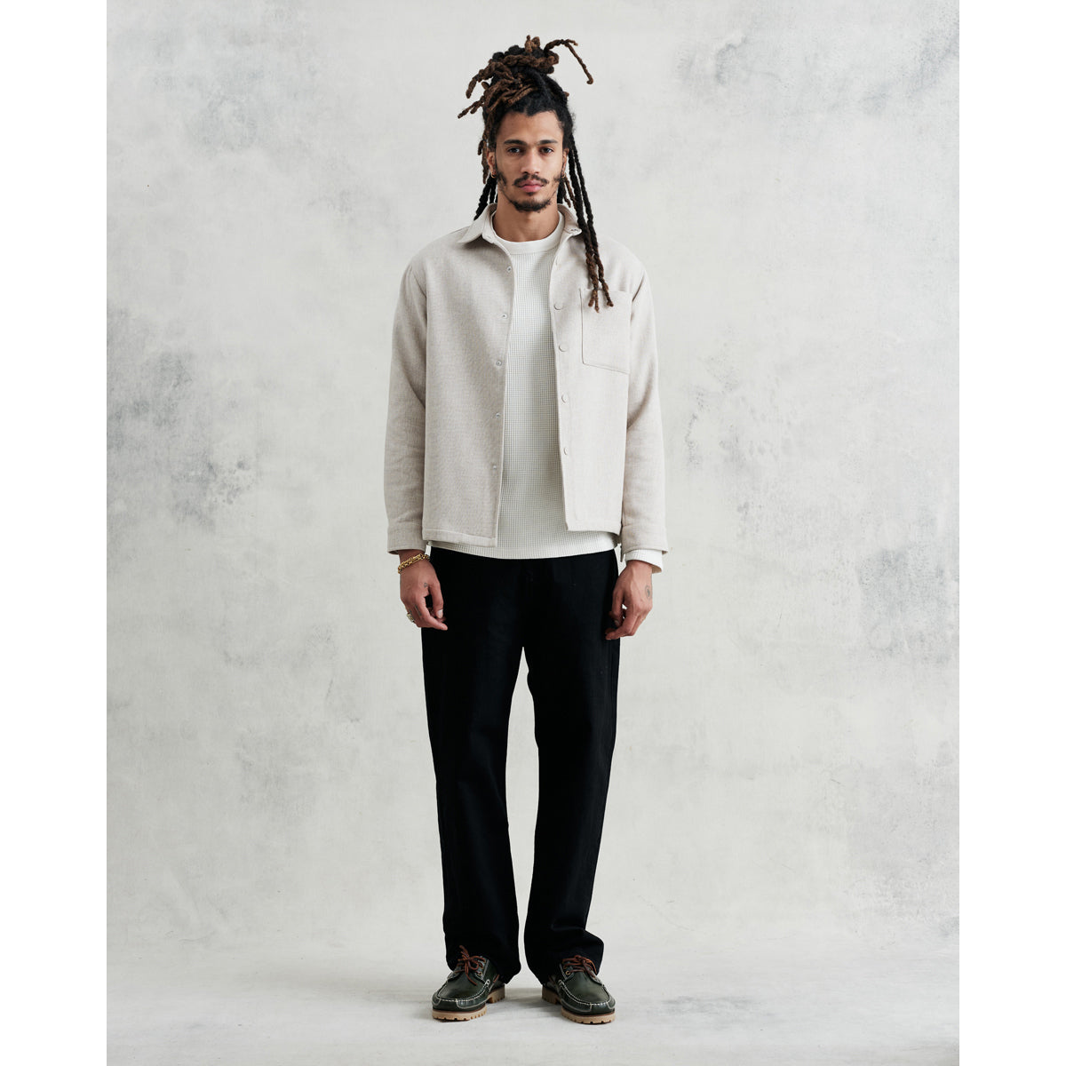 【予約】ルーズフィットデニム DENIM (BLACK)