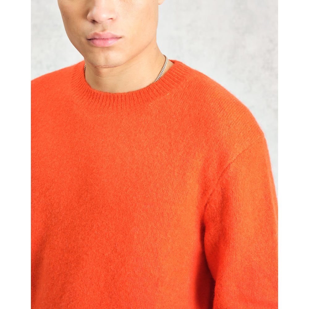 ワイルドクルー FLUFFY WOOL BLEND (ORANGE)