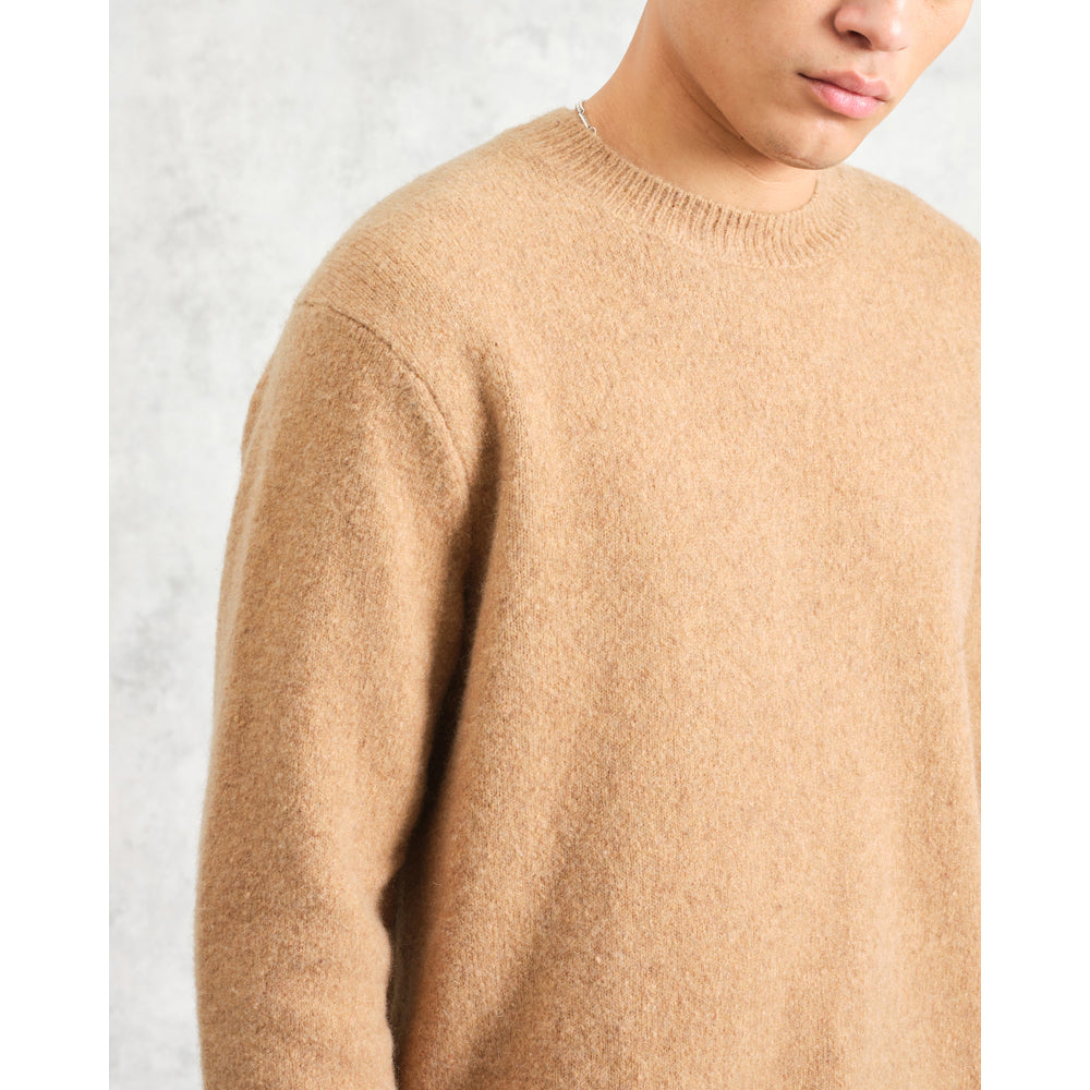 【予約】ワイルドクルー FLUFFY WOOL BLEND (CAMEL)