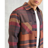 【予約】オーバーシャツ TEMPO CHECK (ORANGE/MULTI)