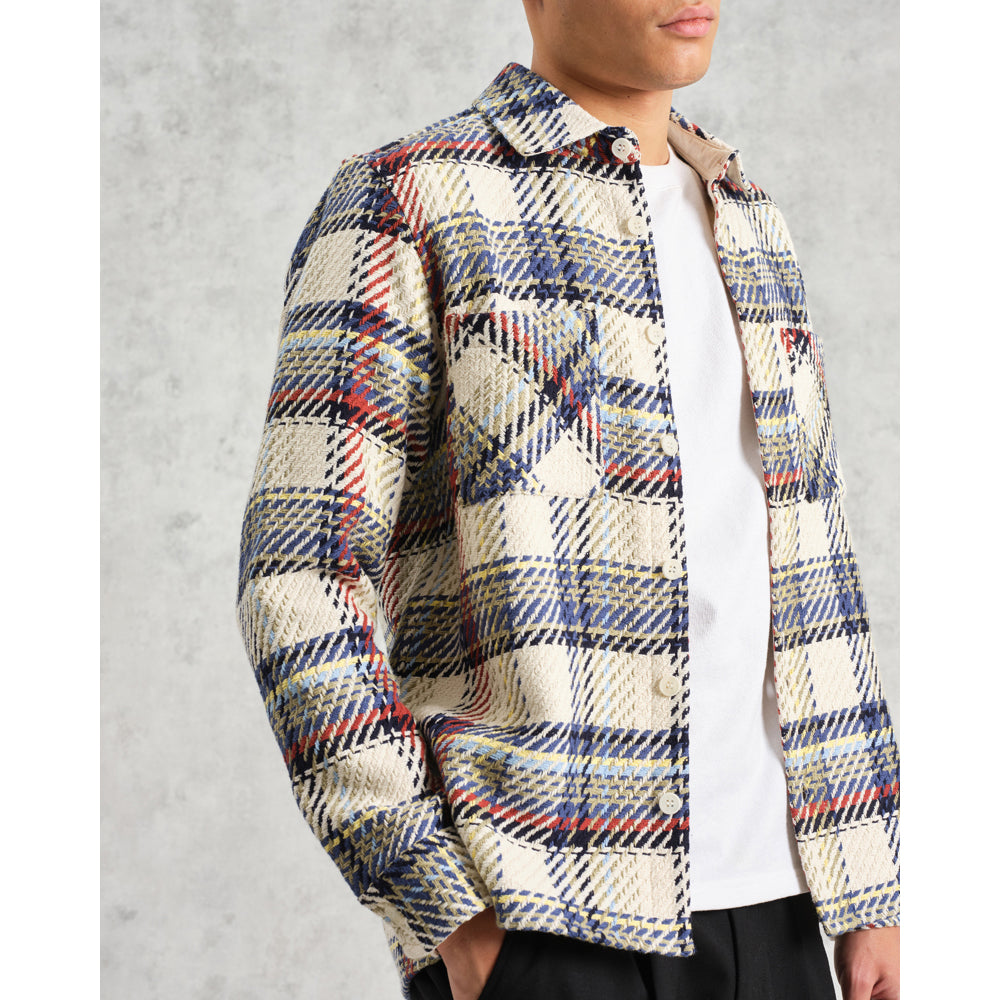 オーバーシャツ JAZZ WAVE (ECRU/MULTI)