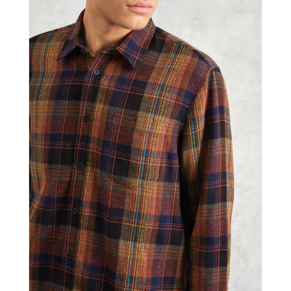 シェリーシャツ FLANNEL CHECK (MULTI) - グリニッジ オンラインストア