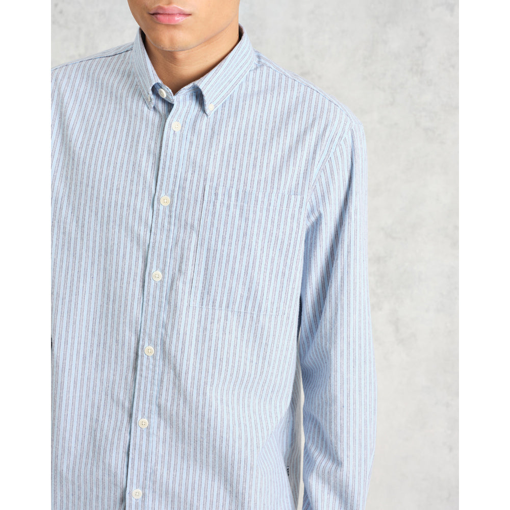 アビンドンシャツ PREP STRIPE (BLUE)
