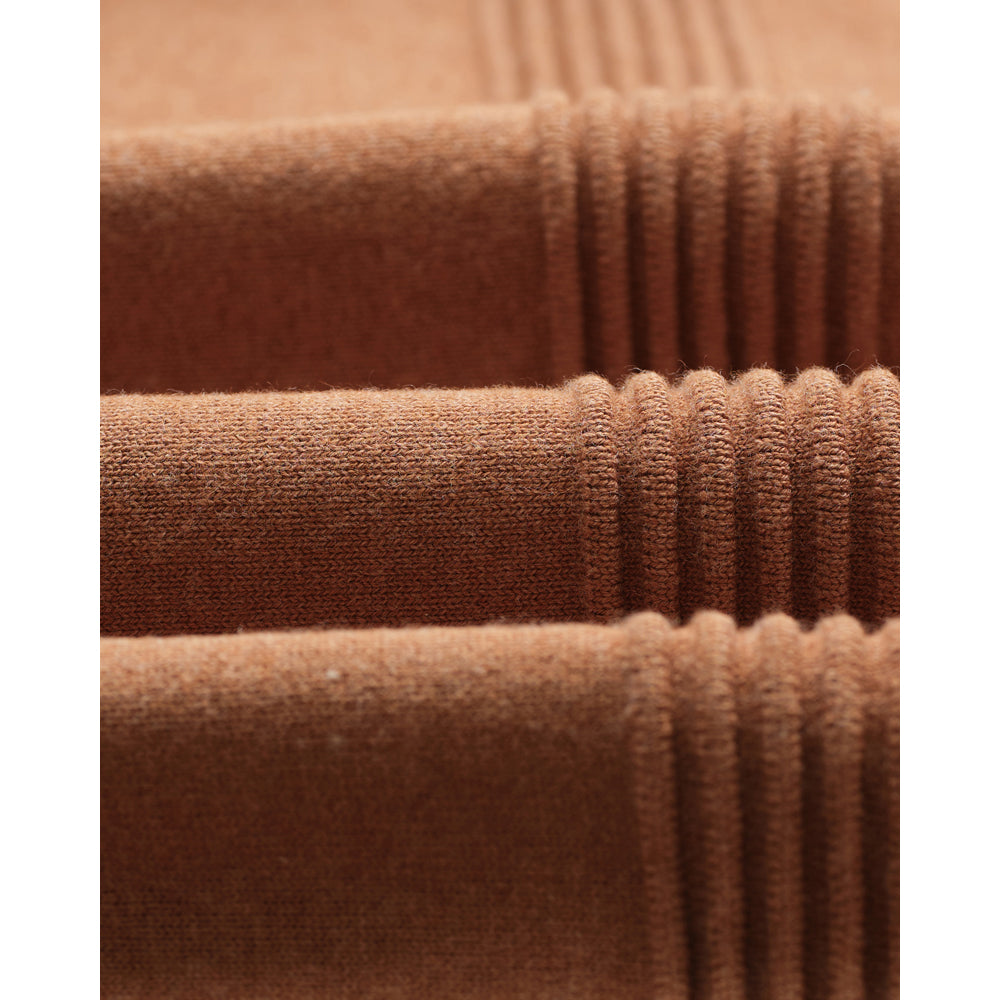 レノックスジップ MILANO RIPPLE STRIPE (CAMEL)