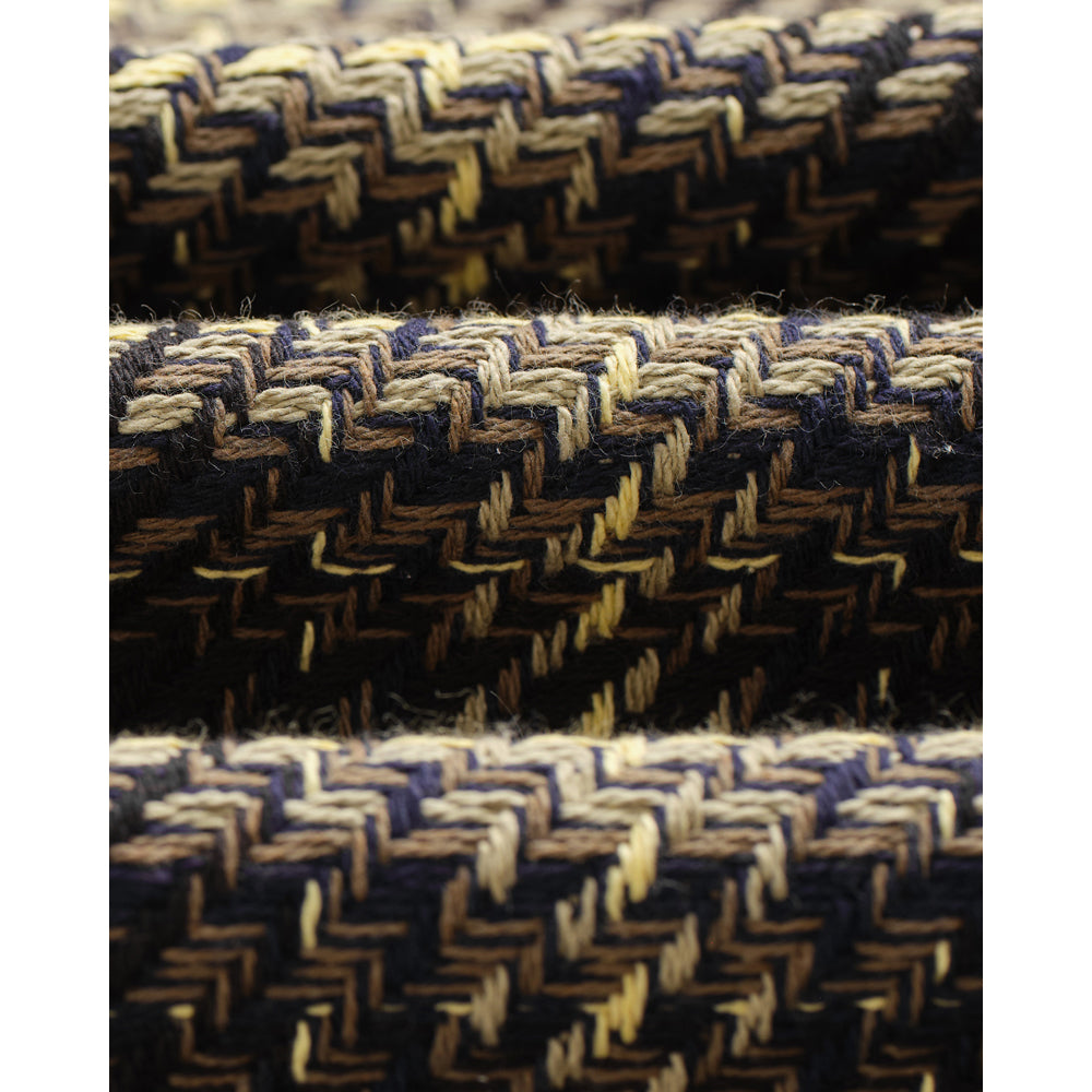 オーバーシャツ HUTTON CHECK (BLACK/YELLOW)