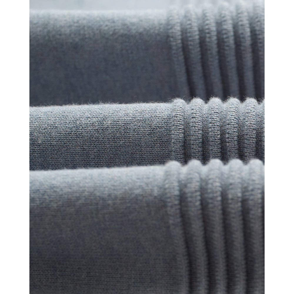 レノックスジップ MILANO RIPPLE STRIPE (GREY BLUE)