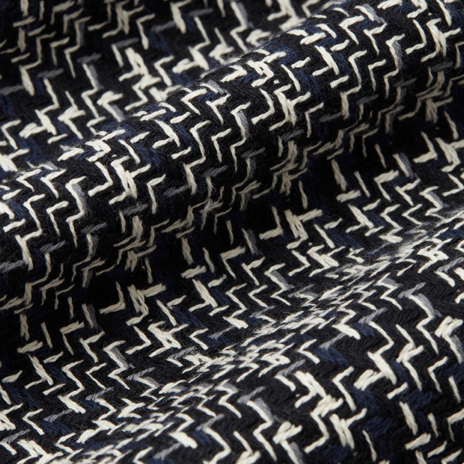 男女兼用 WHオーバーシャツ｜イーデンチェック（NAVY/ECRU）