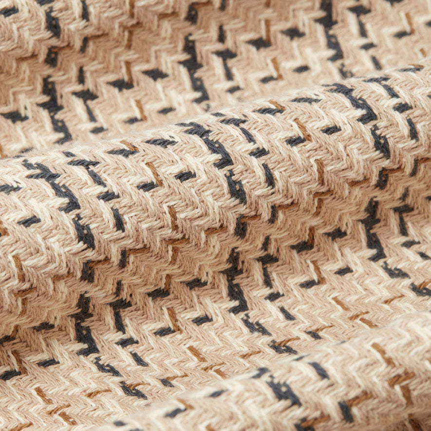 WHオーバーシャツ｜イーデンチェック（BEIGE/ECRU）