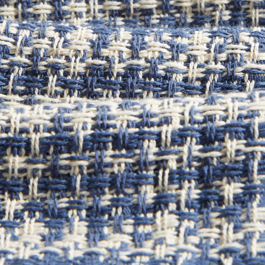 男女兼用 WHオーバーシャツ｜マーサーチェック（BLUE）