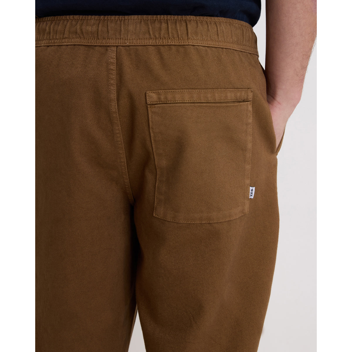 カートトラウザーズ ORGANIC COTTON TWILL (DARK TAN)