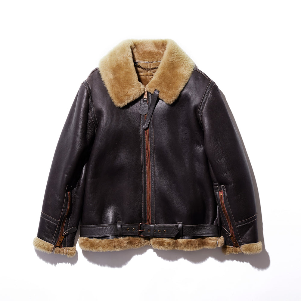 【JAMES GROSE】 RAF IRVIN ムートンジャケット　Sサイズ JAMES GROSE（ジェームスグロース）の「【JAMES GROSE】 RAF