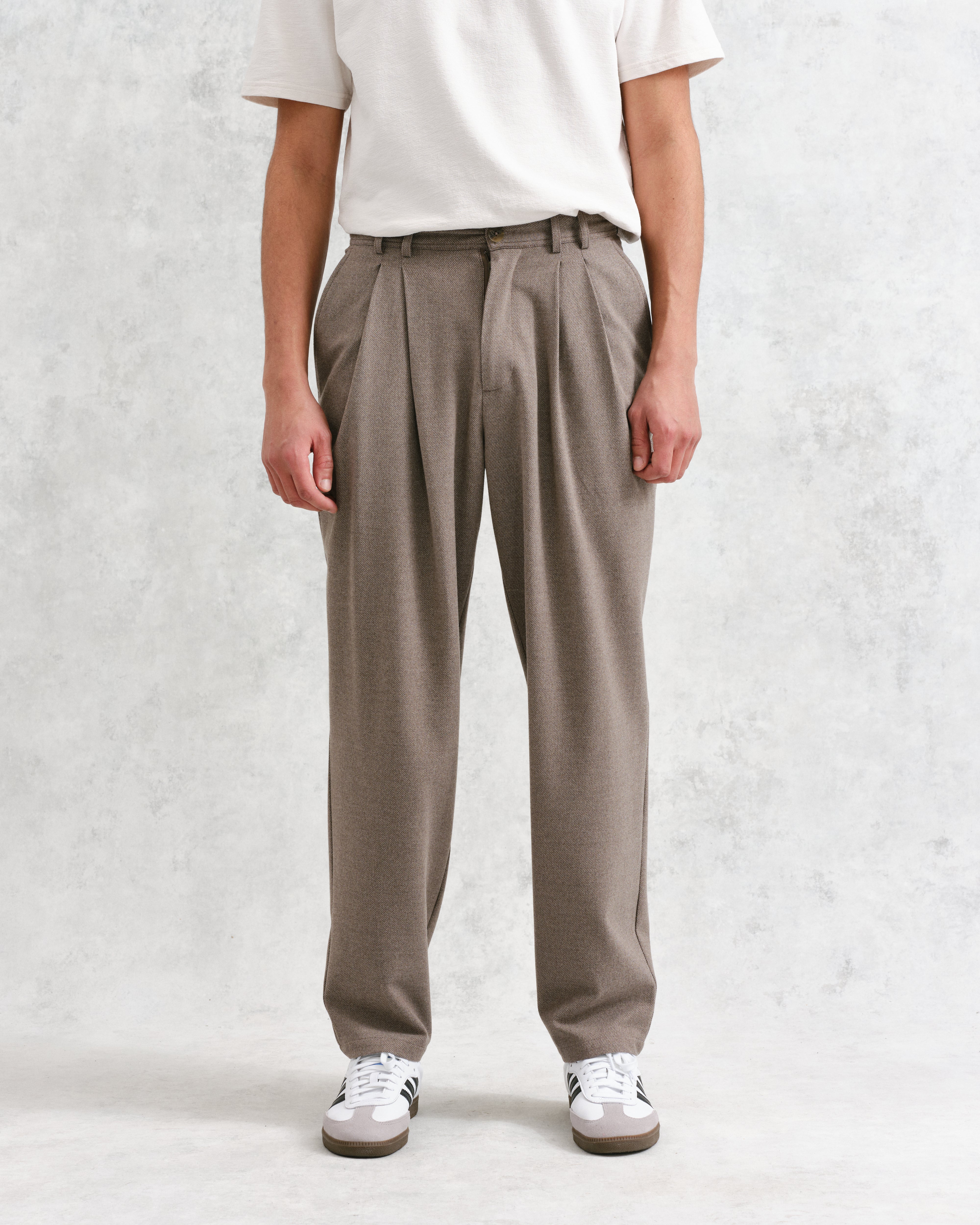 ラレートラウザー ツイルステッチ (NATURAL)