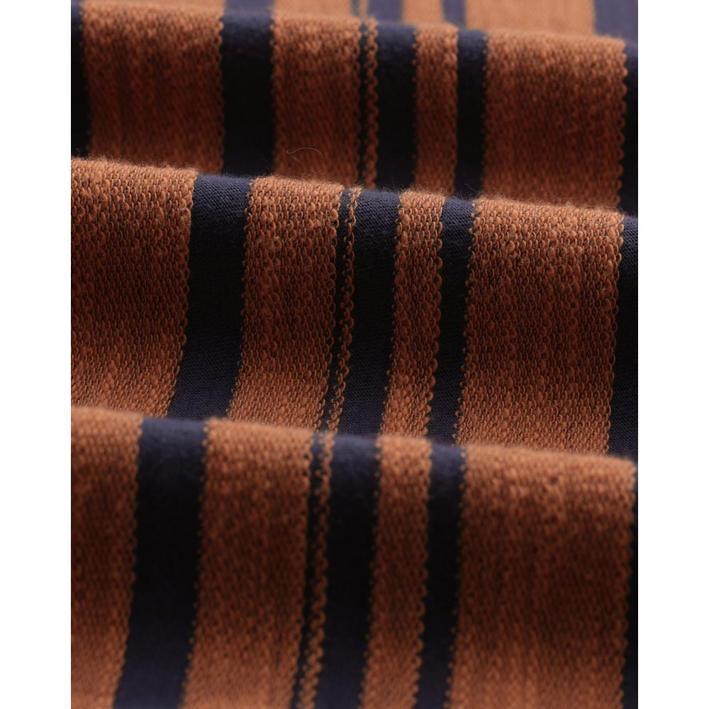 ダドリーショーツ REVERSE TERRY (RUST/NAVY) - グリニッジ オンラインストア