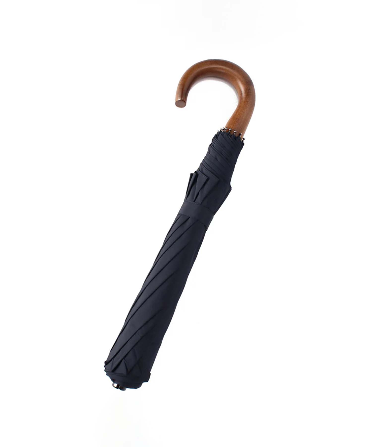 TL1 Maple Crook | 折りたたみ傘 | アーチ型ハンドル | メイプル | 晴雨兼用傘 (598 NAVY)