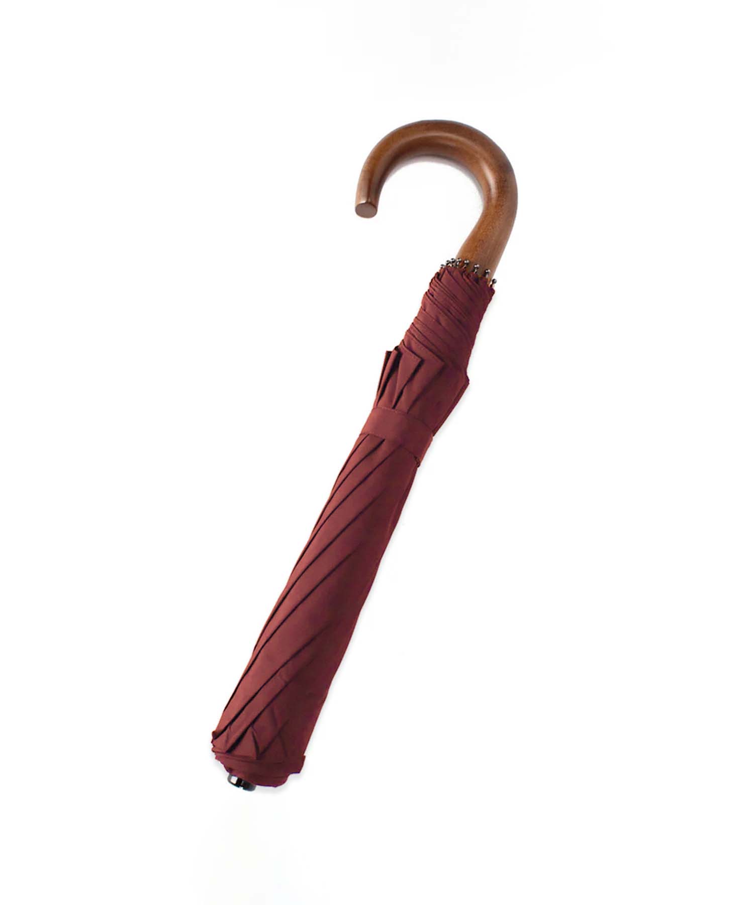 TL1 Maple Crook | 折りたたみ傘 | アーチ型ハンドル | メイプル | 雨用傘 (CAMPARI)