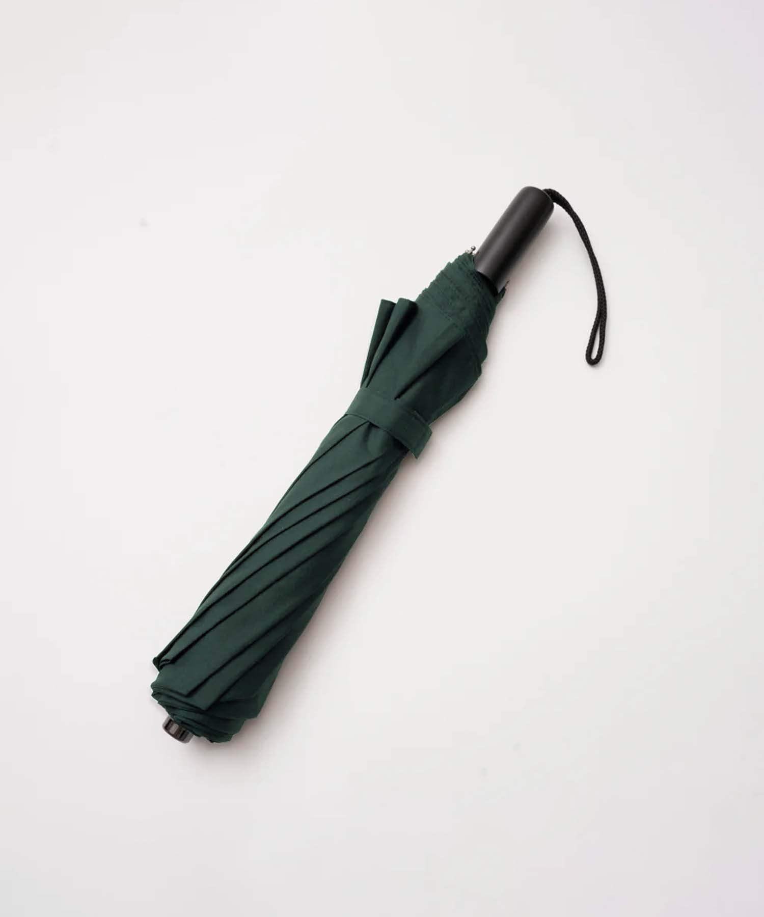 TL2 Maple Straight | 折りたたみ傘 | ストレート型ハンドル | メイプル | 雨用傘 (BLACK-02 GREEN)