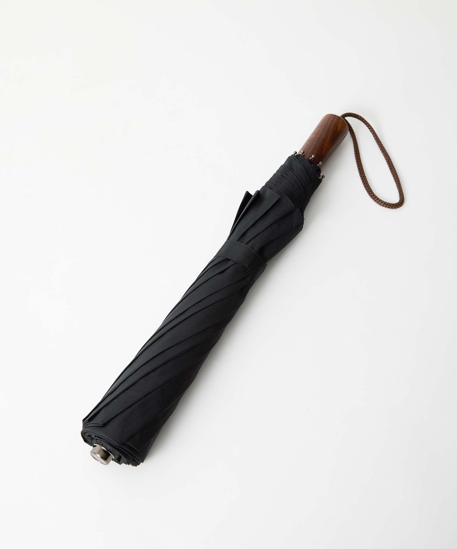 TL2 Maple Straight | 折りたたみ傘 | ストレート型ハンドル| メイプル | 雨用傘  (BROWN-01 BLACK)