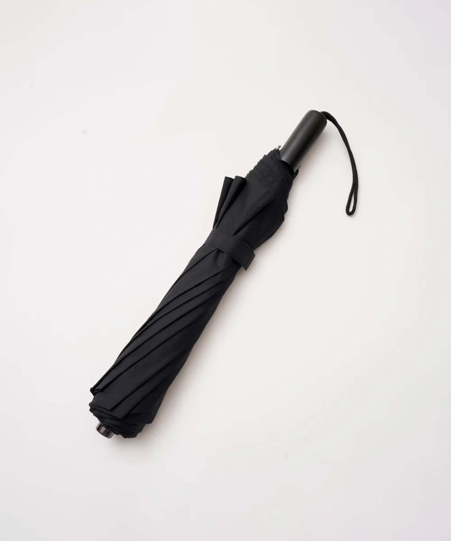 TL2 Maple Straight | 折りたたみ傘 | ストレート型ハンドル | メイプル | 雨用傘 (BLACK-01 BLACK)