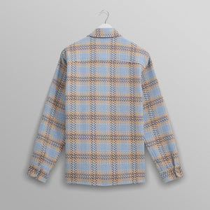 オーバーシャツ EARL CHECK (PALE BLUE/ECRU)