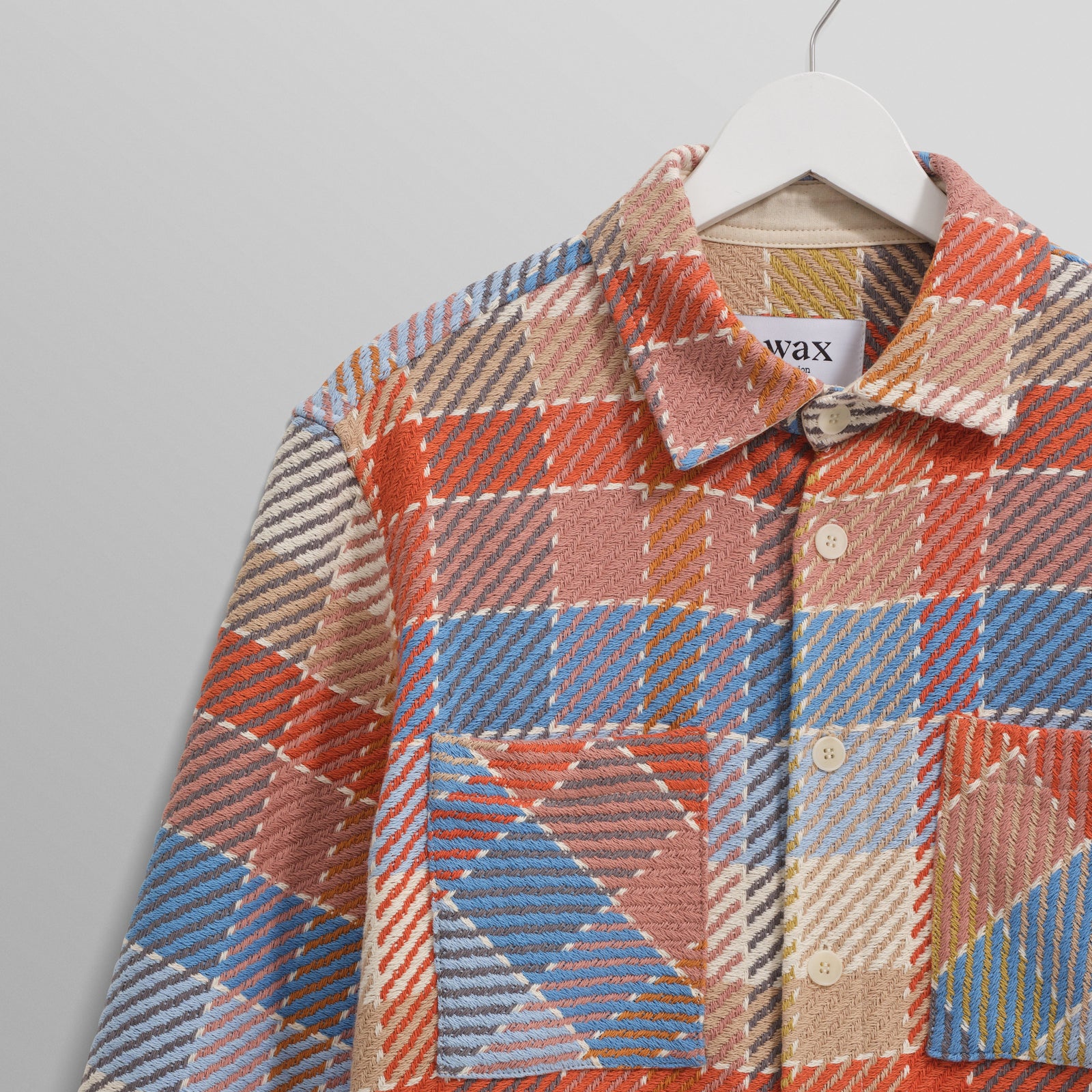 極美品 WAX LONDON ビートニークチェック WHオーバーシャツ L 楽天市場】Wax London/ワックスロンドン WHITING OVERSHIRT