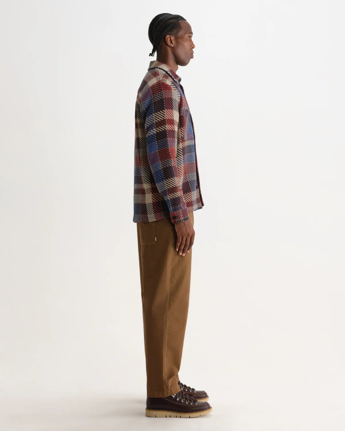 オーバーシャツ PIKE CHECK (RUST/MULTI)