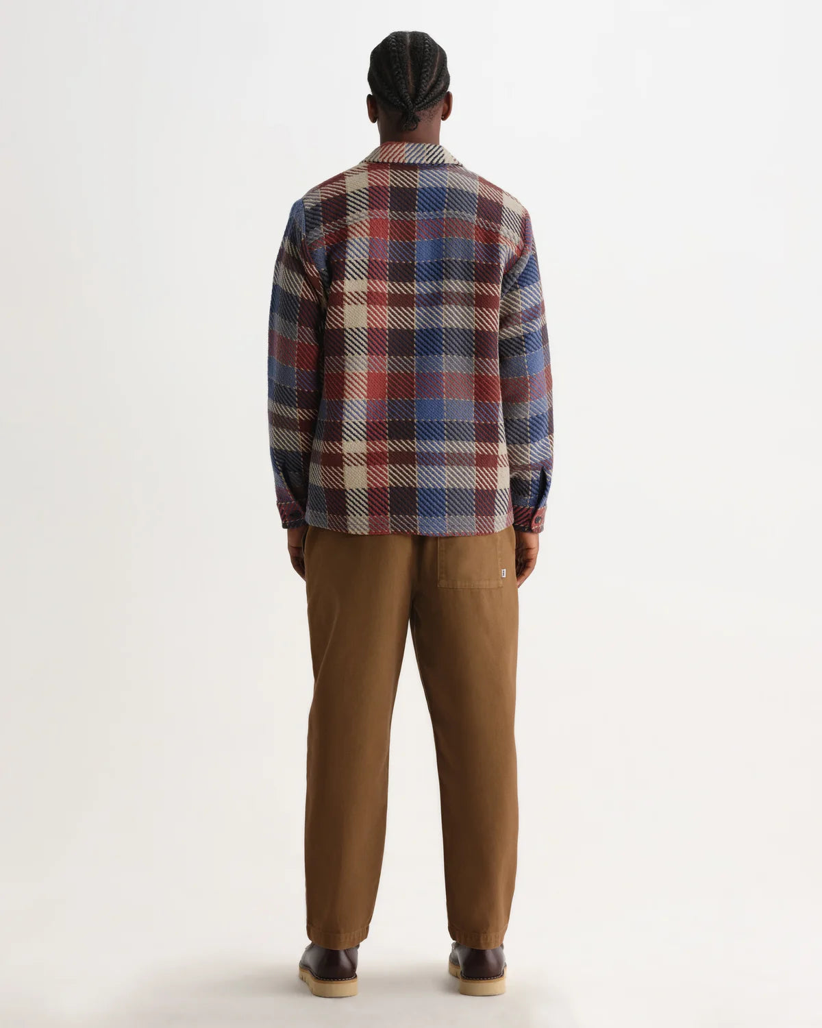 オーバーシャツ PIKE CHECK (RUST/MULTI)