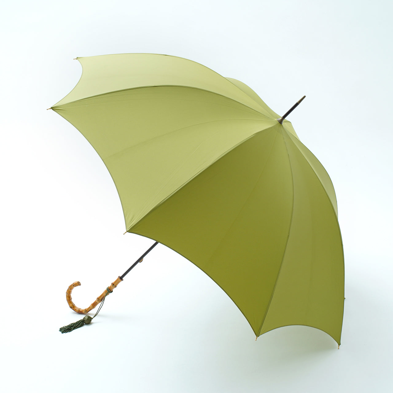 WLT4 Whangee Crook | 長傘 | アーチ型ハンドル | ワンギー | 晴雨兼用傘 (PISTATIO)
