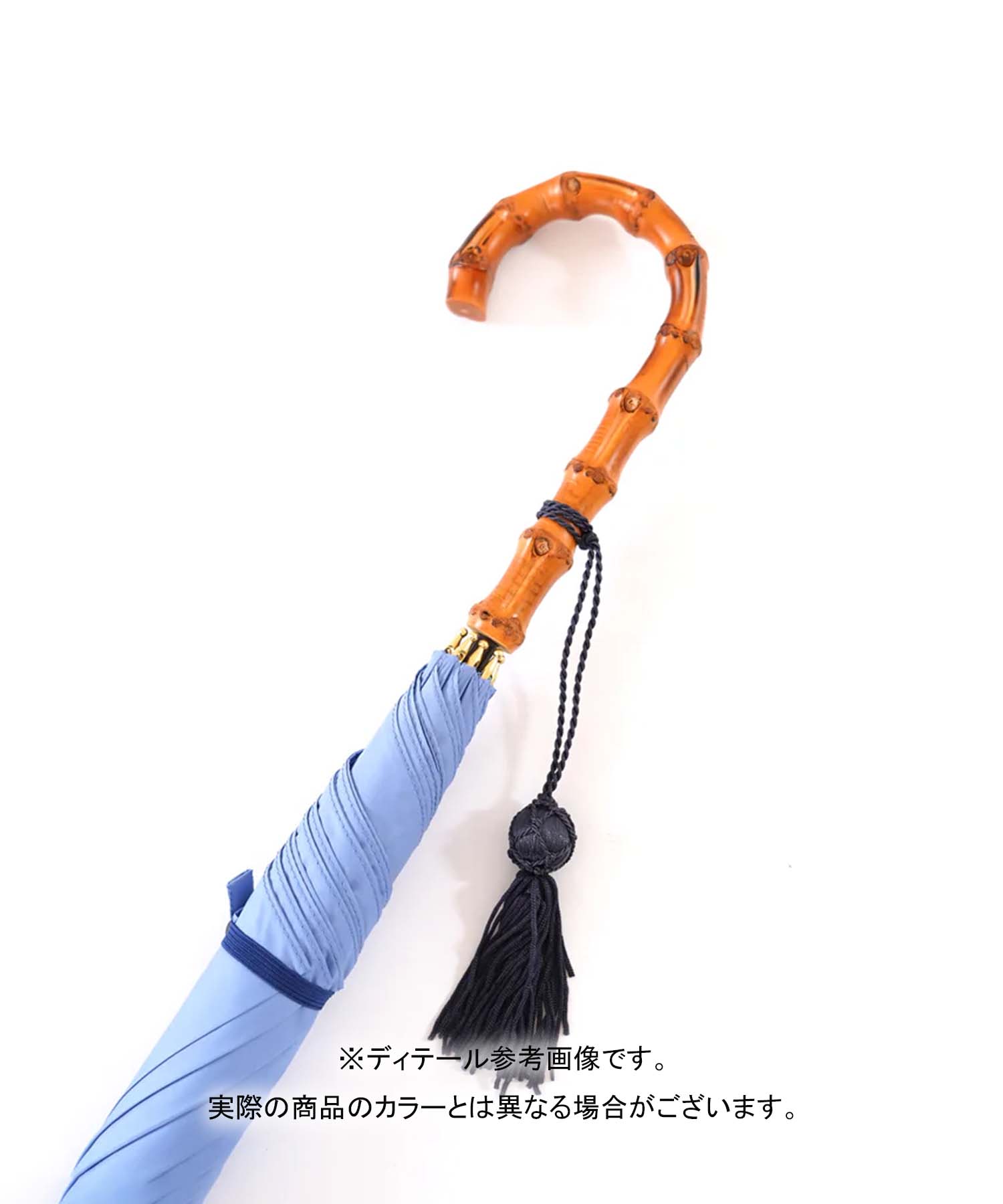 WLT4 Whangee Crook | 長傘 | アーチ型ハンドル | ワンギー | 晴雨兼用