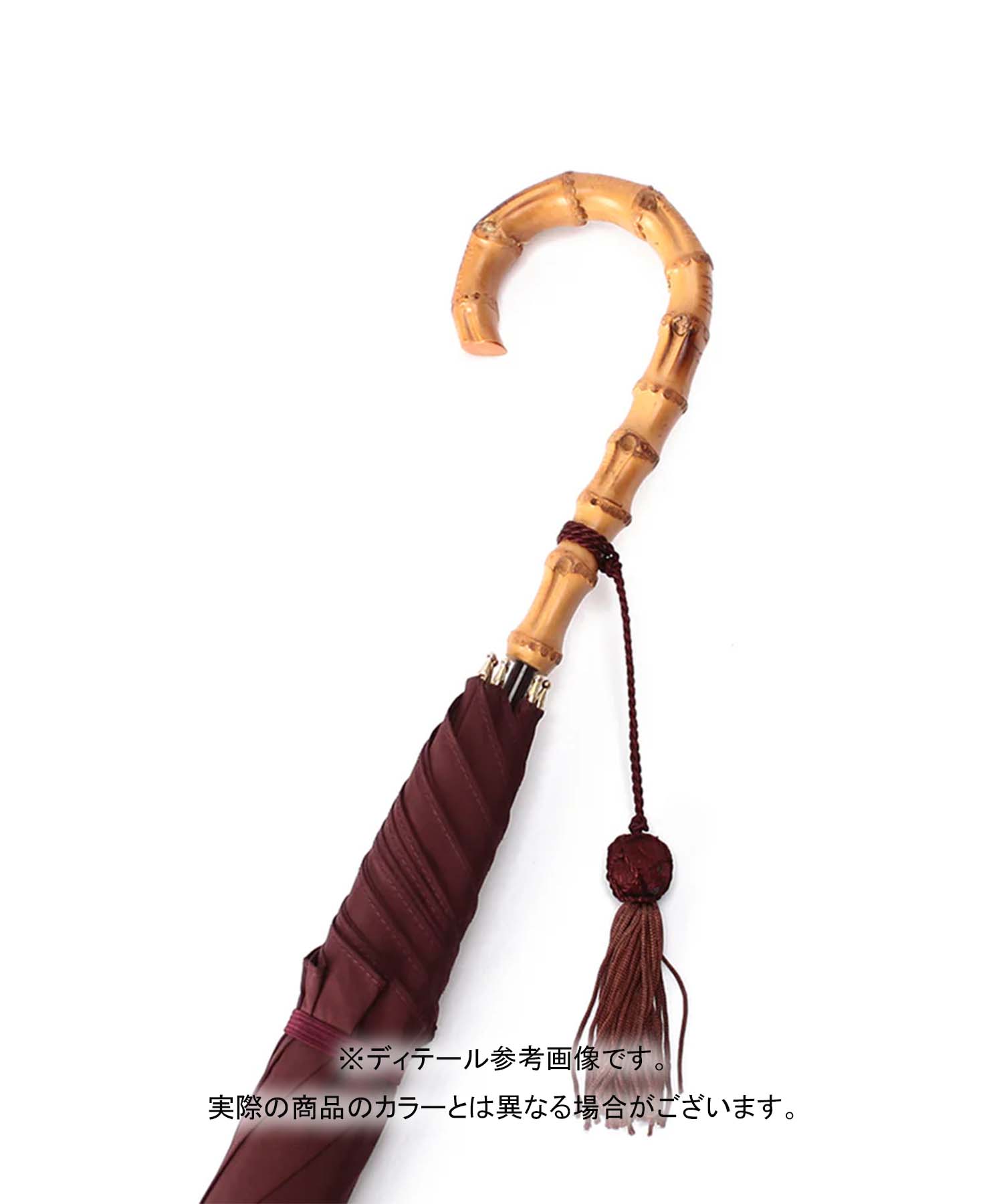 WLT4 Whangee Crook | 長傘 | アーチ型ハンドル | ワンギー | 晴雨兼用