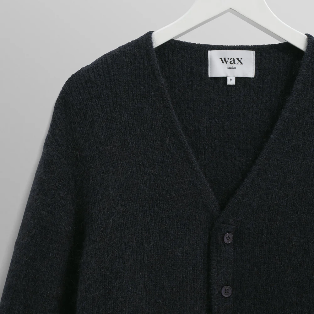 アルバンカーディガン モヘア (NAVY)