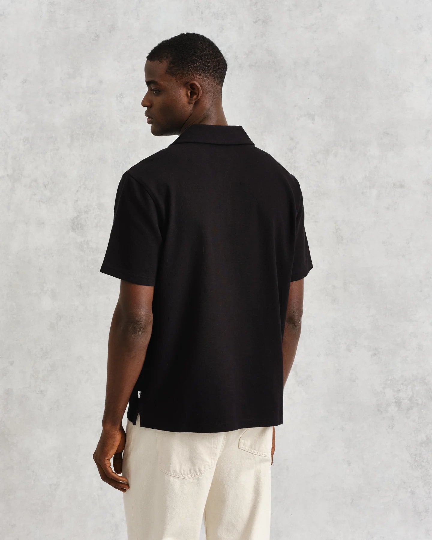 ポロシャツ ATWOOD POLO (BLACK) - グリニッジ オンラインストア