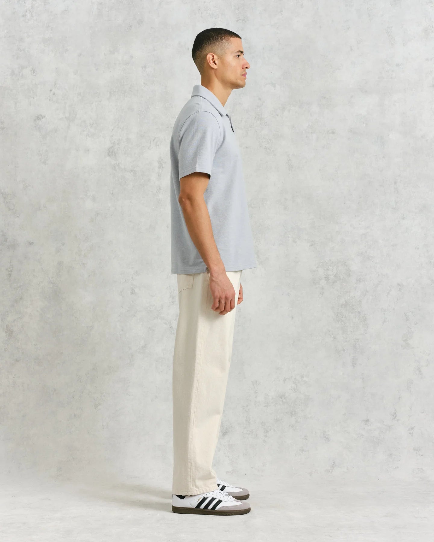 ポロシャツ ATWOOD POLO (BLUE) - グリニッジ オンラインストア