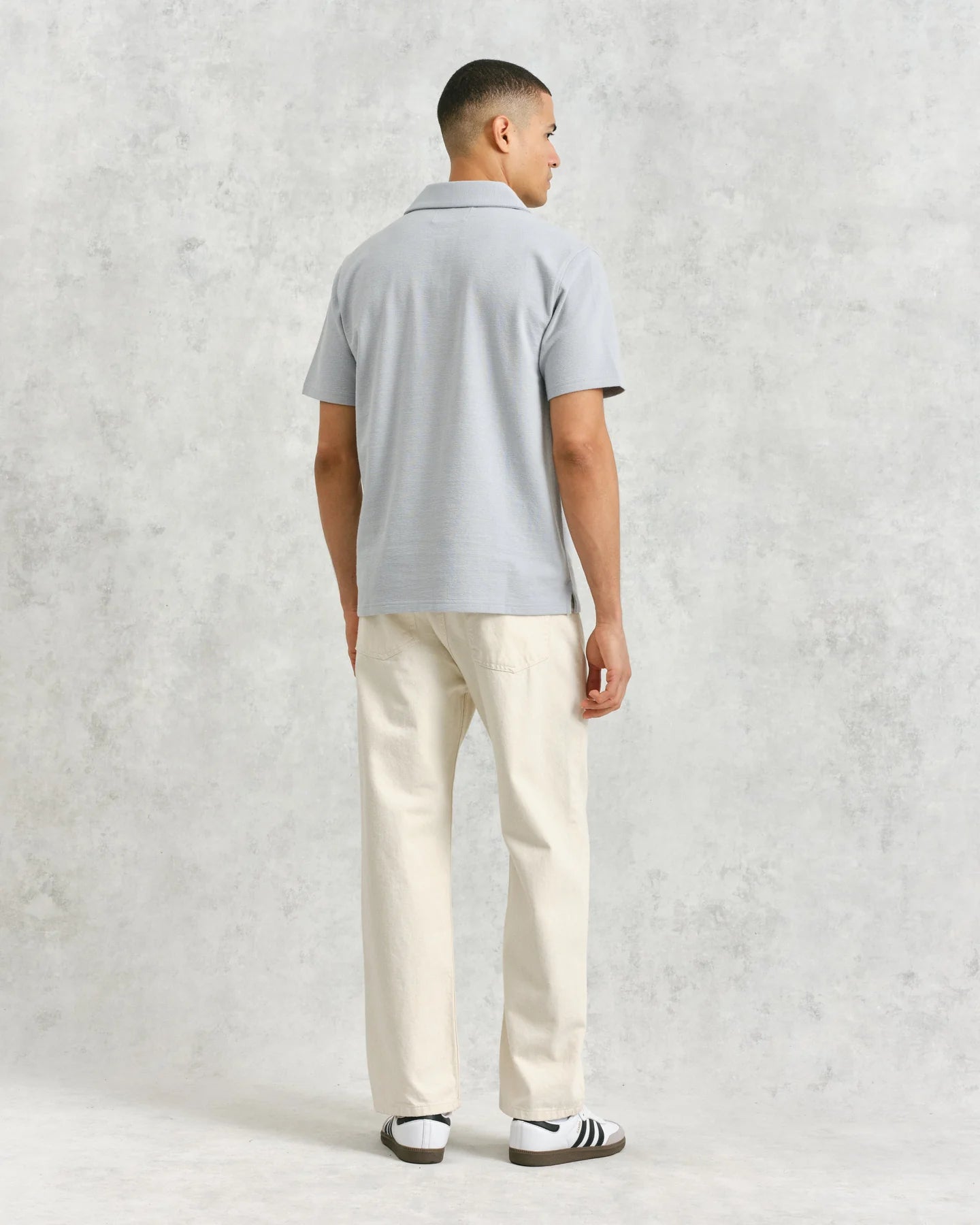 ポロシャツ ATWOOD POLO (BLUE) - グリニッジ オンラインストア