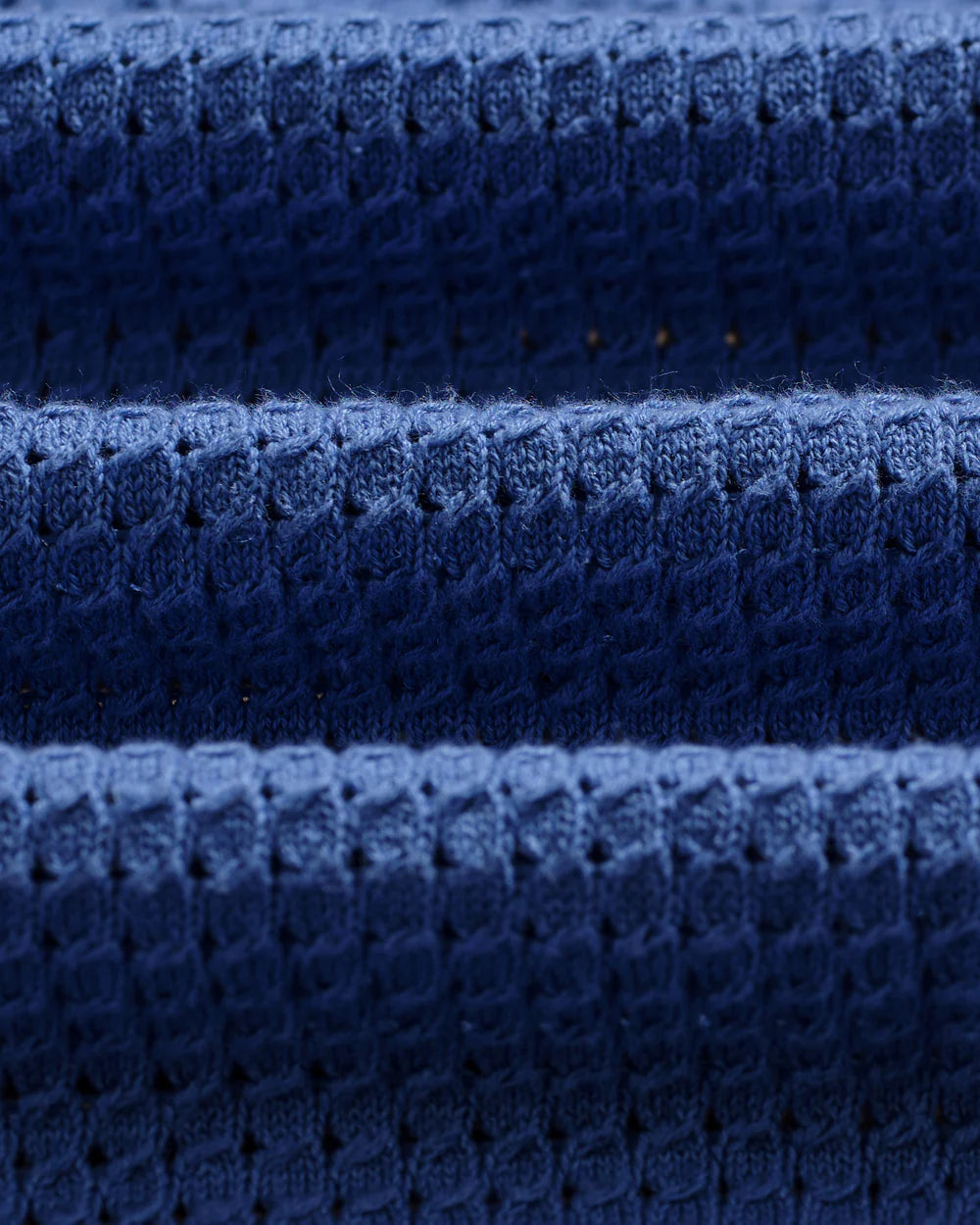 ベルシャツ TIPPED POINTELLE (BLUE/ECRU)