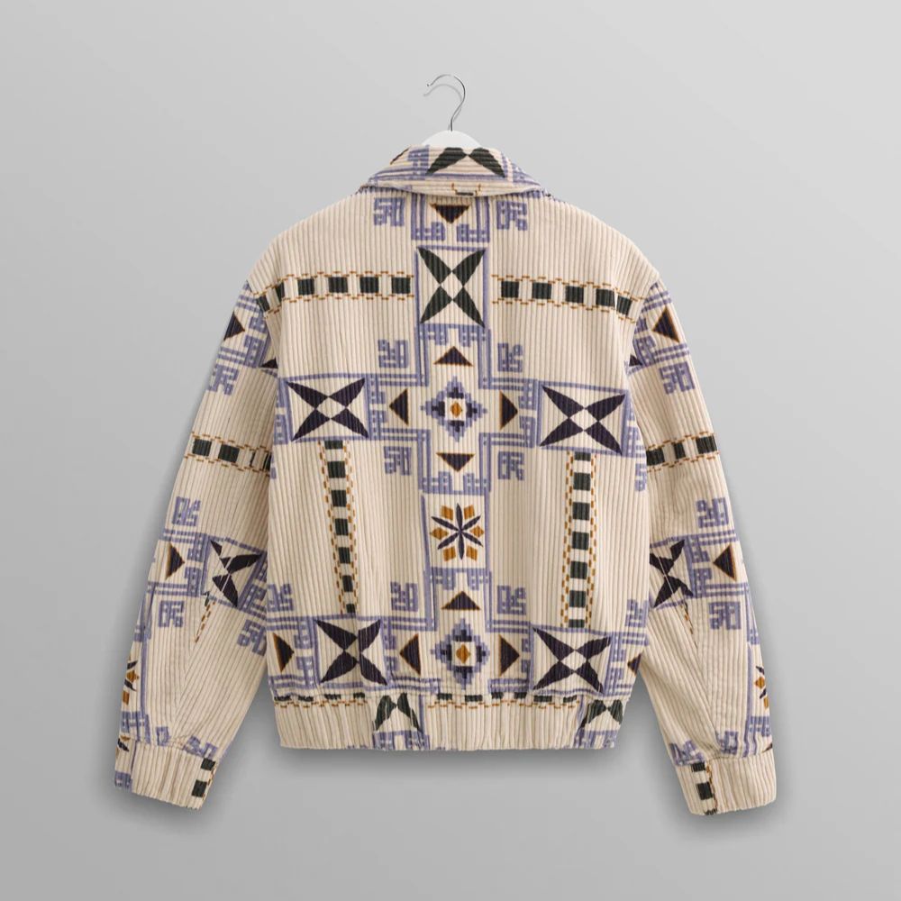 カルタジャケット プリントコードジオ (ECRU/ MULTI)