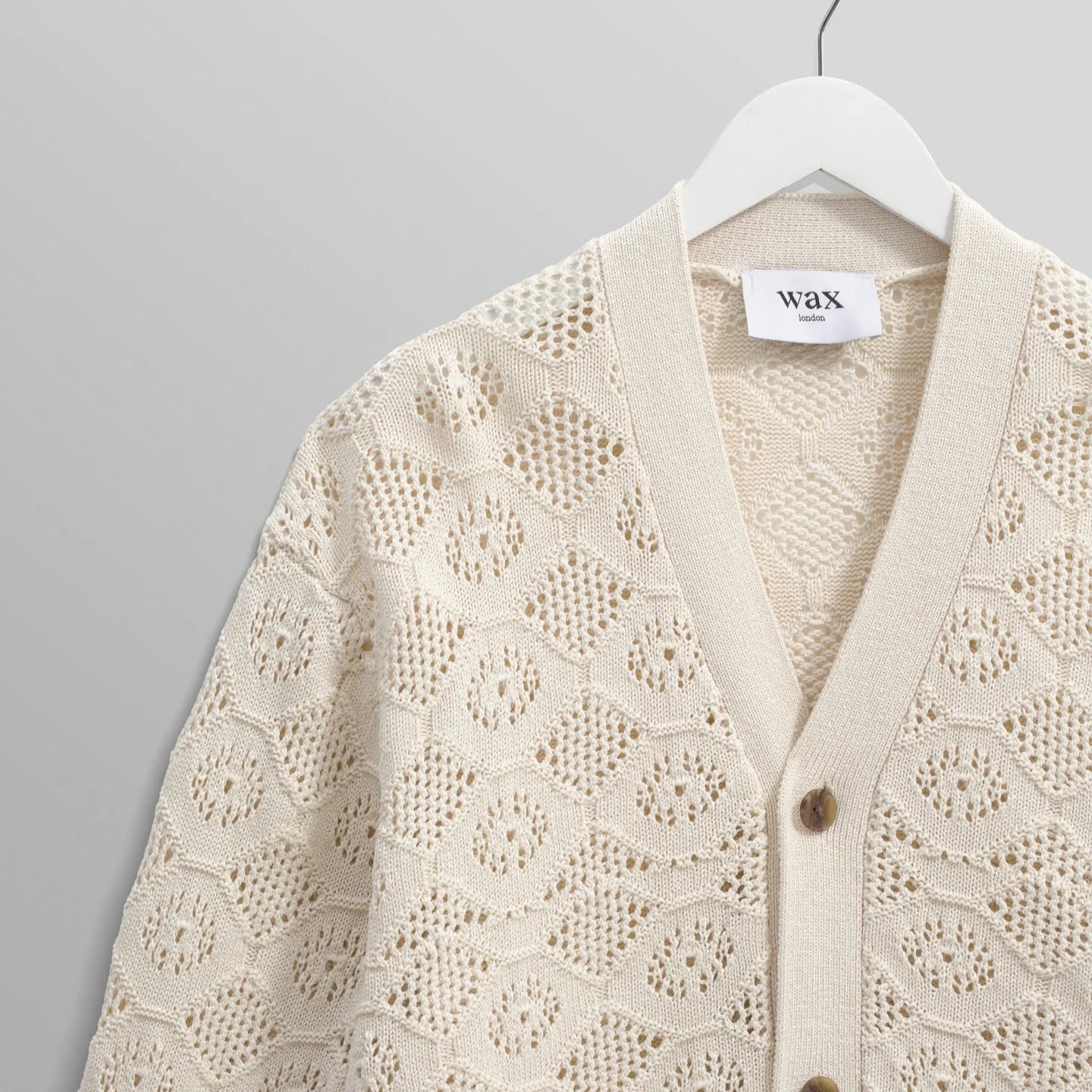 カーディガン CROSBY POINTELLE COTTON (ECRU)