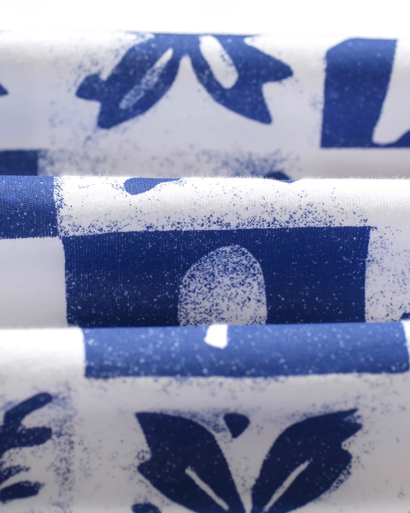 ディーンショートスリーブTシャツ FLORAL STAMPS (WHITE)