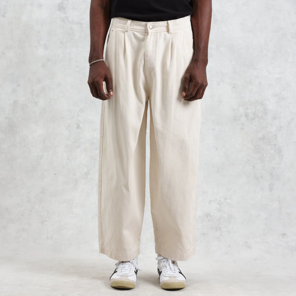 デナリトラウザーズ デニムツイル (ECRU) – グリニッジ オンラインストア