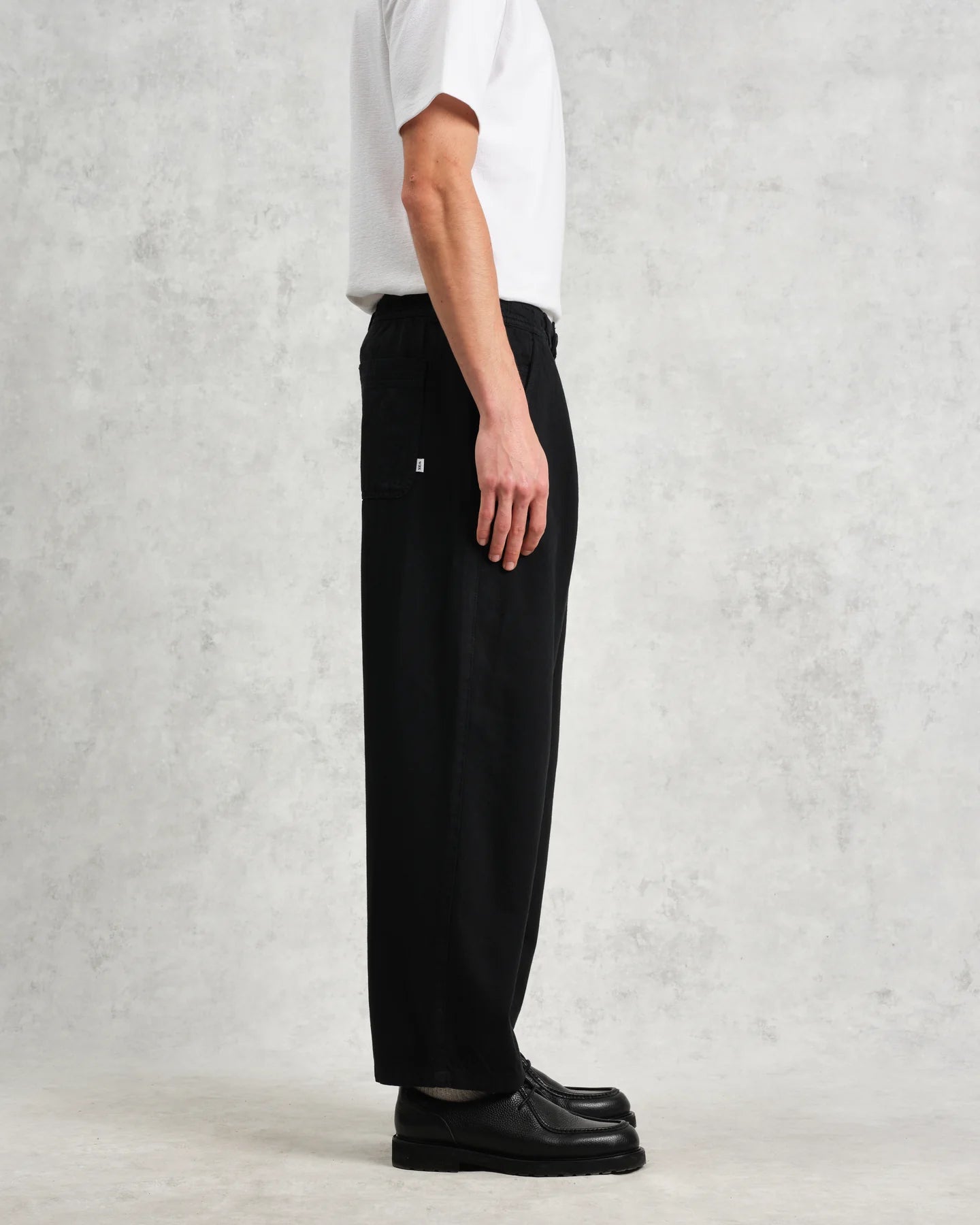 デナリトラウザーズ COTTON LINEN TWILL (NAVY)