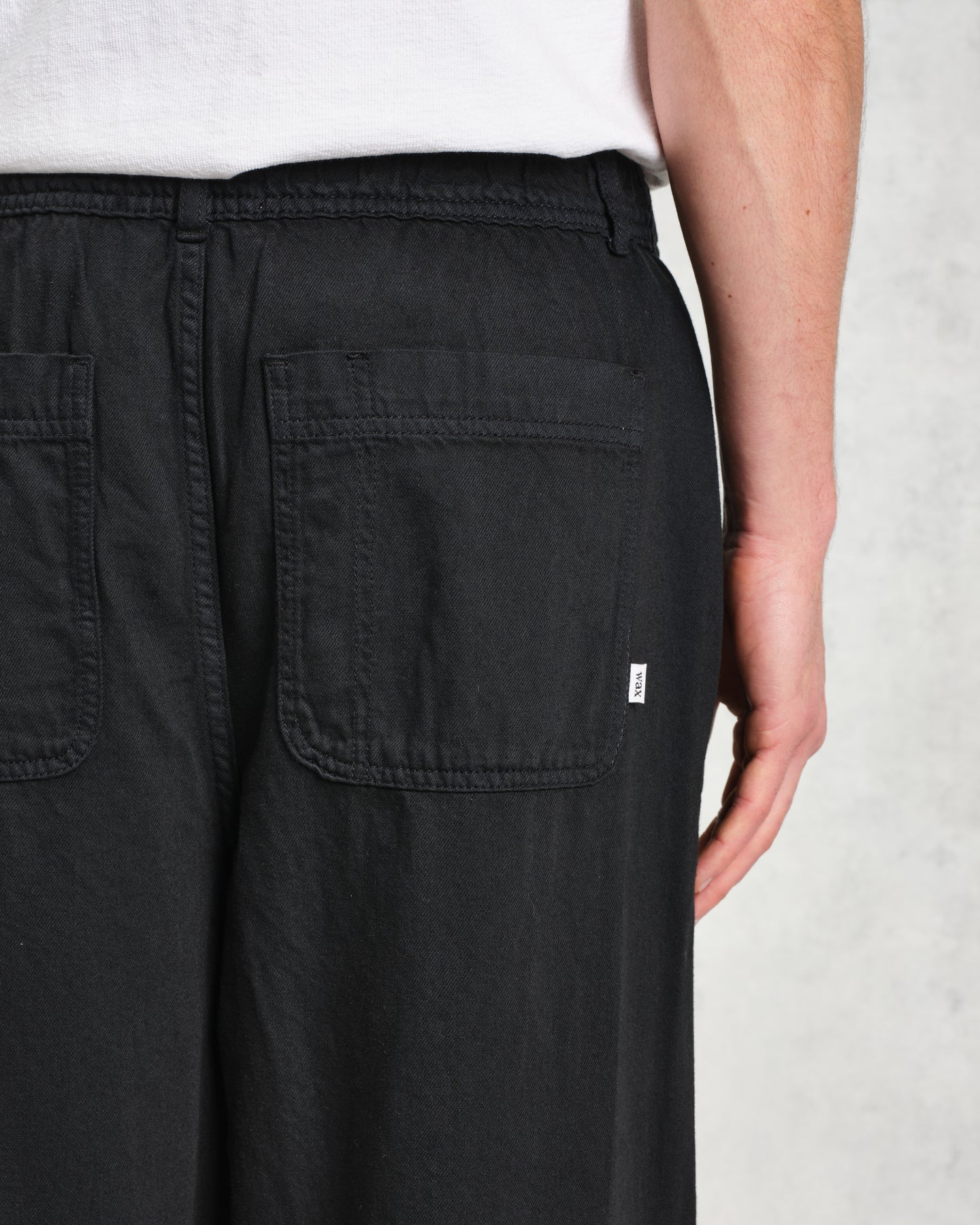 デナリトラウザーズ COTTON LINEN TWILL (NAVY)