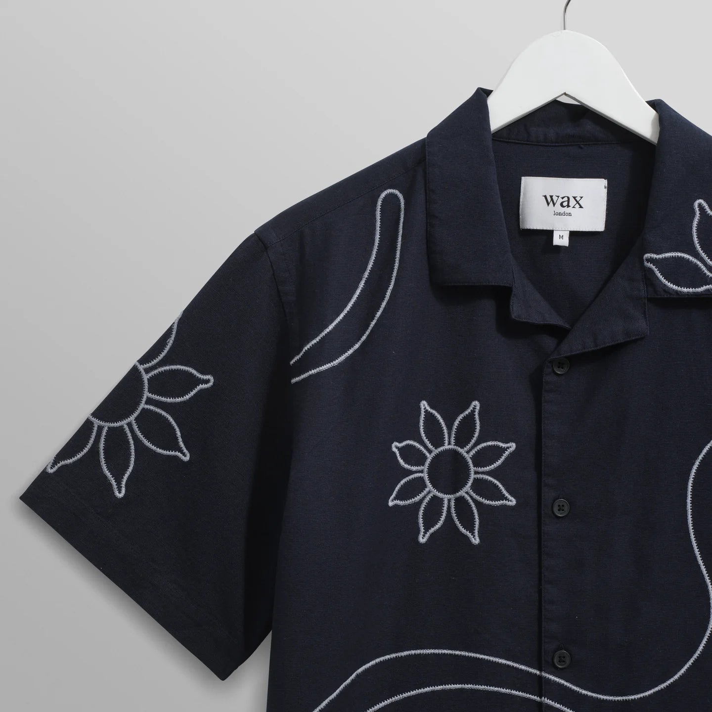 ディドコットシャツ BOLD STITCH (NAVY)