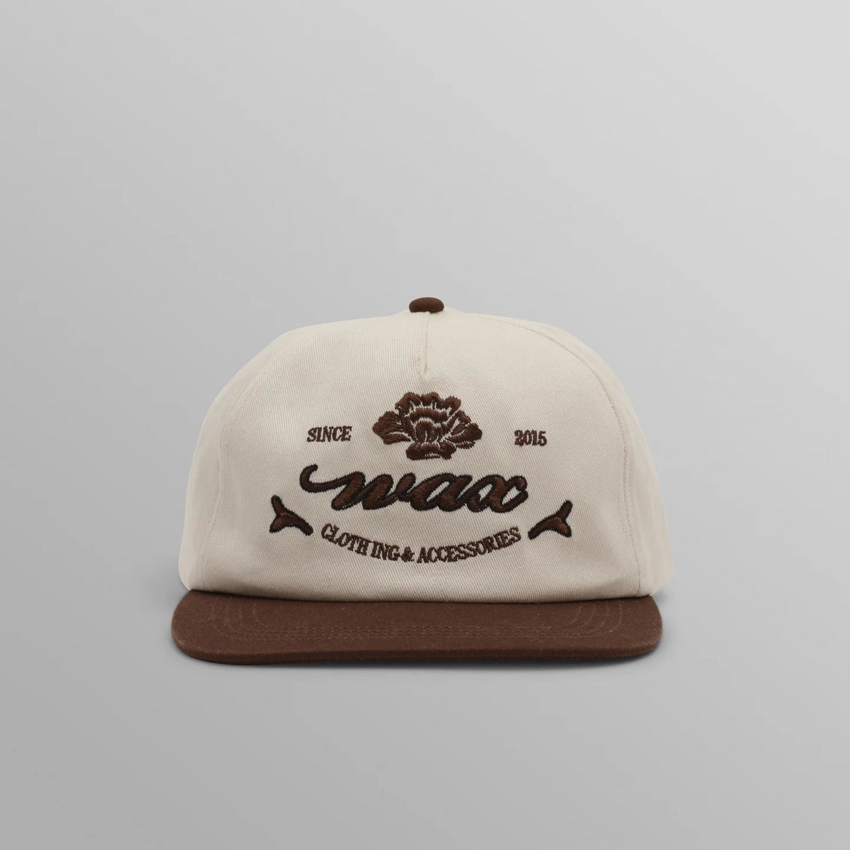 キャップ SCRIPT CREST (ECRU/BROWN)｜Wax London ワックスロンドン