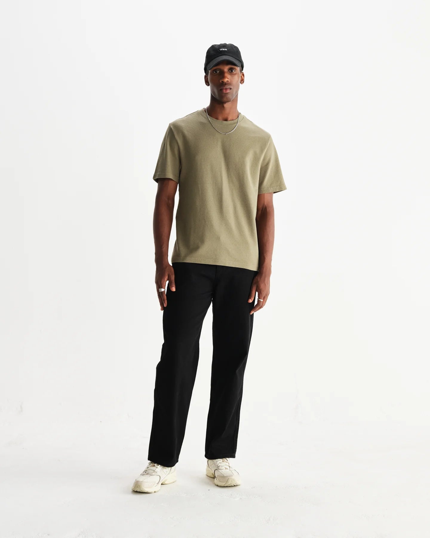 【予約】ルーズフィットデニム DENIM (BLACK)