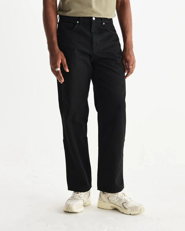 ルーズフィットデニム DENIM (BLACK)