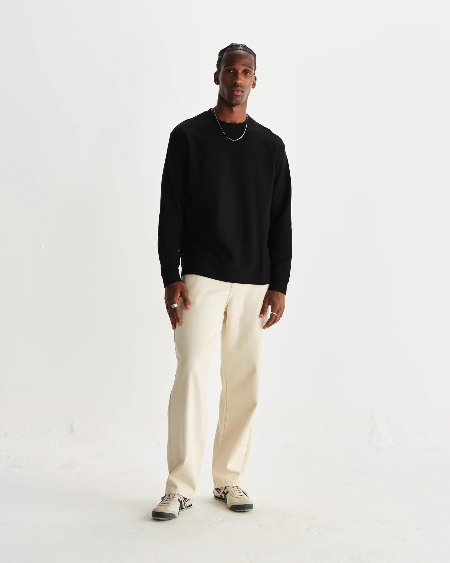 【予約】ルーズフィットデニム DENIM (ECRU)