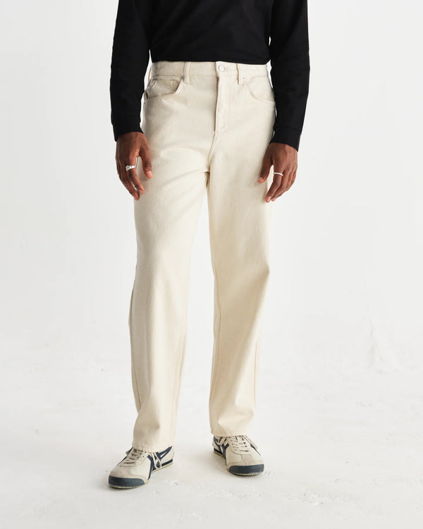 ルーズフィットデニム DENIM (ECRU)