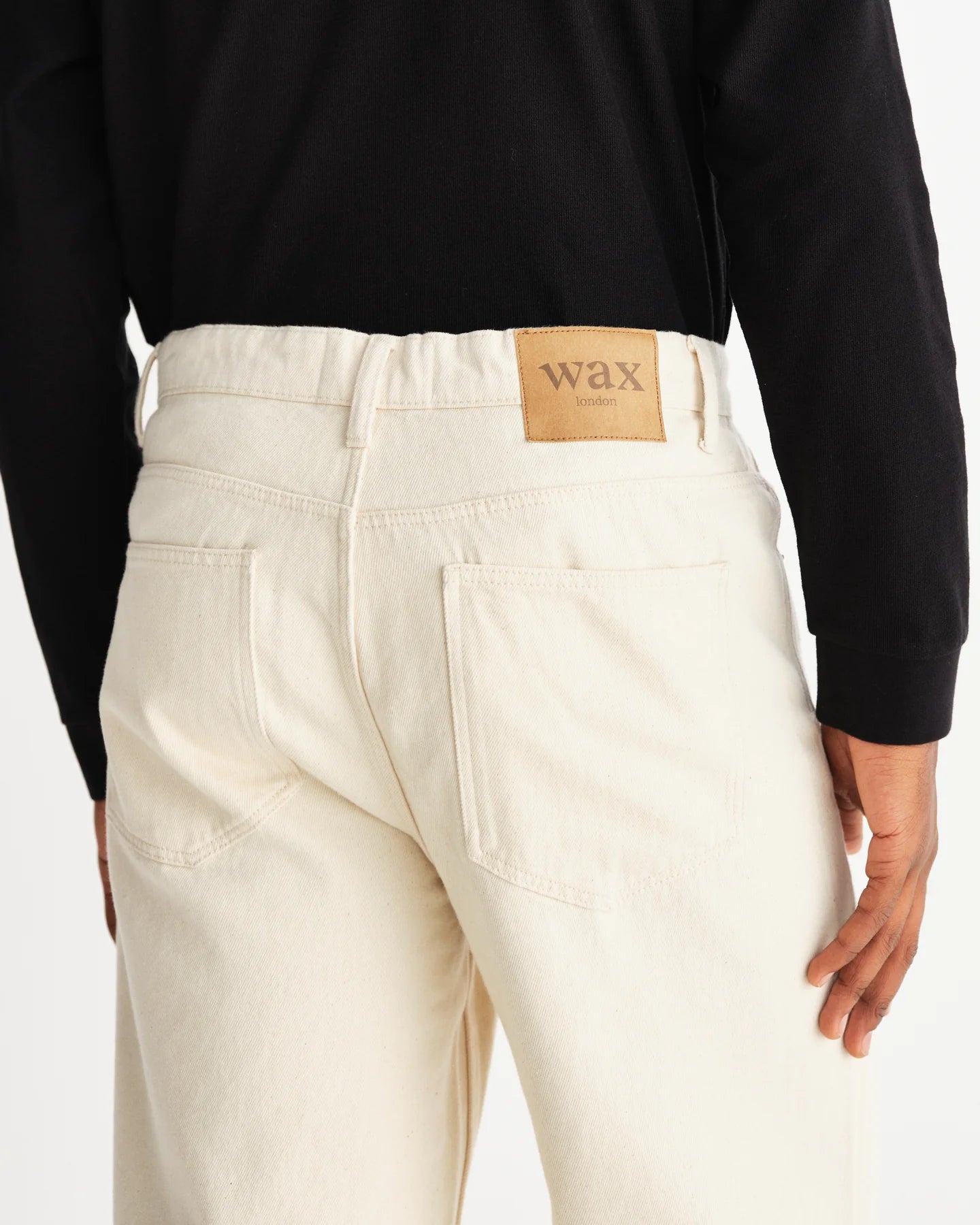 【予約】ルーズフィットデニム DENIM (ECRU)