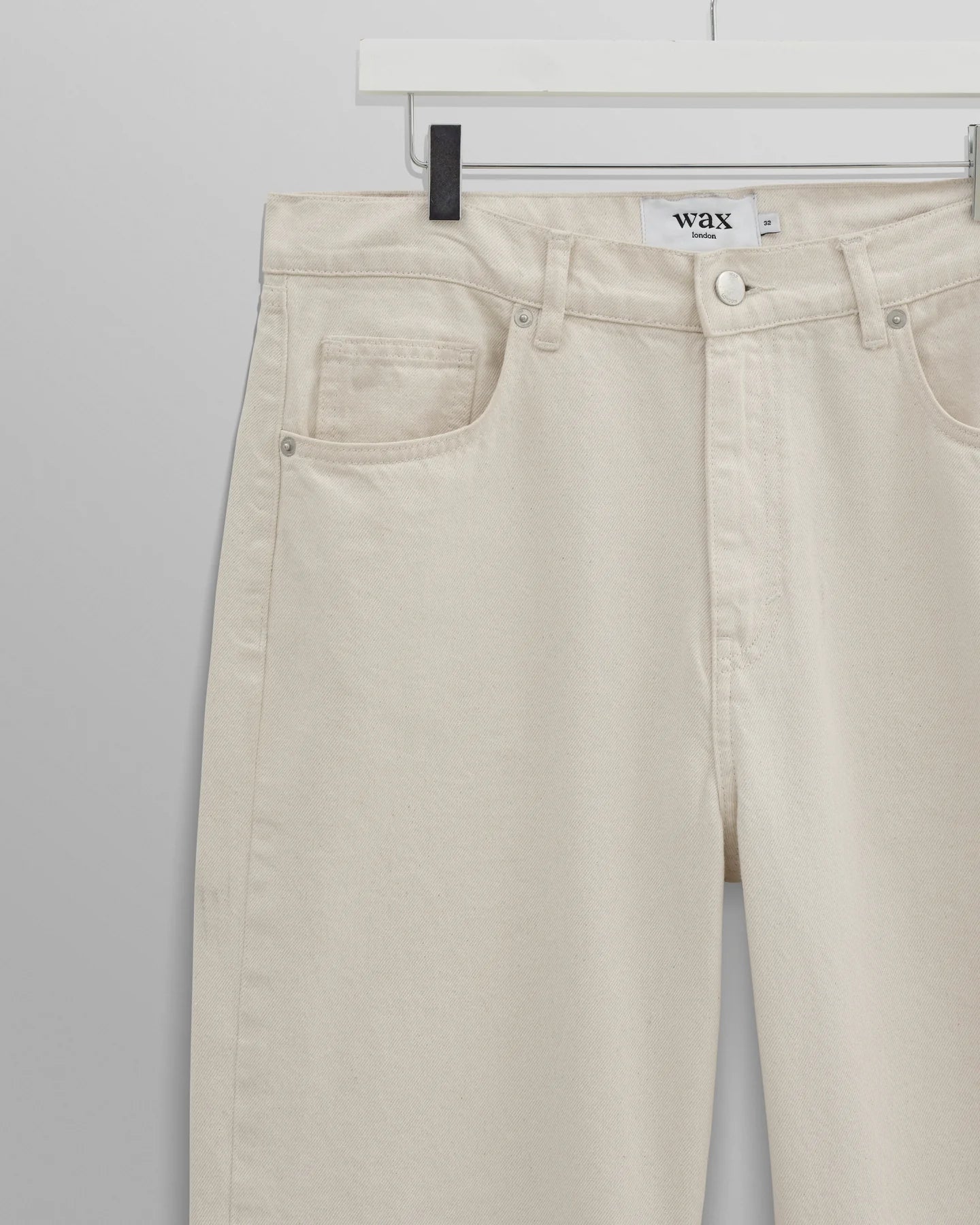 【予約】ルーズフィットデニム DENIM (ECRU)