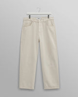 ルーズフィットデニム DENIM (ECRU)