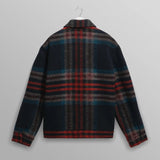 ヒースジャケット Heath Jacket Wool Check (NAVY/MULTI)